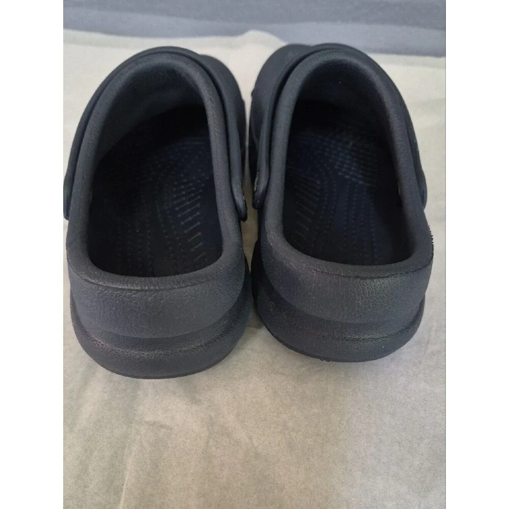 CROCS Navy Blue Classic Clog Unisex Mens 8 Womens 10 Comfy Slip On Casual Shoe